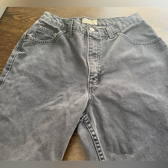 VINTAGE 90’s St John’s Bay Black High Waisted Jeans Waist 27 - Picture 3 of 14